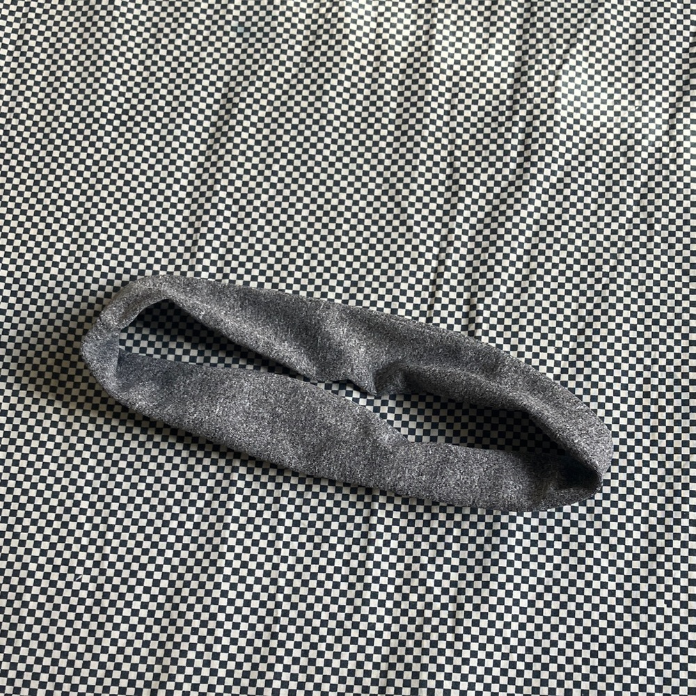 FREE w/purchase stretchy grey headband gray sports